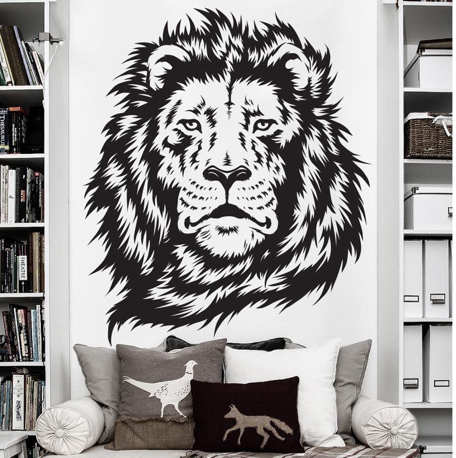 Sticker mural - Lion King Of The Jungle | sticker mural | STIKEO.COM