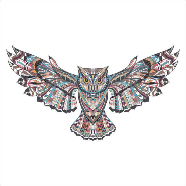 Sticker mural - Tribal Owl | sticker mural | STIKEO.COM