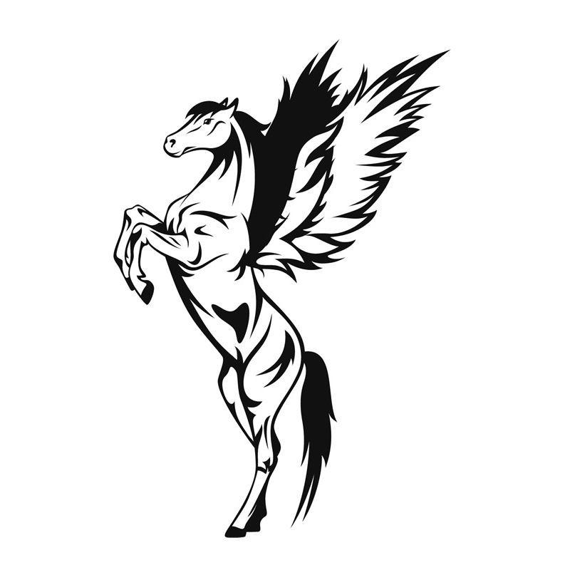 Sticker Mural - Pégase cabré | sticker mural | STIKEO.COM