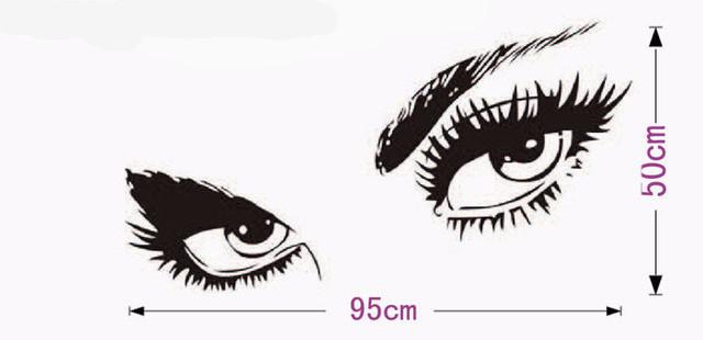 Sticker mural Géant - Sexy Eyes | sticker mural | STIKEO.COM