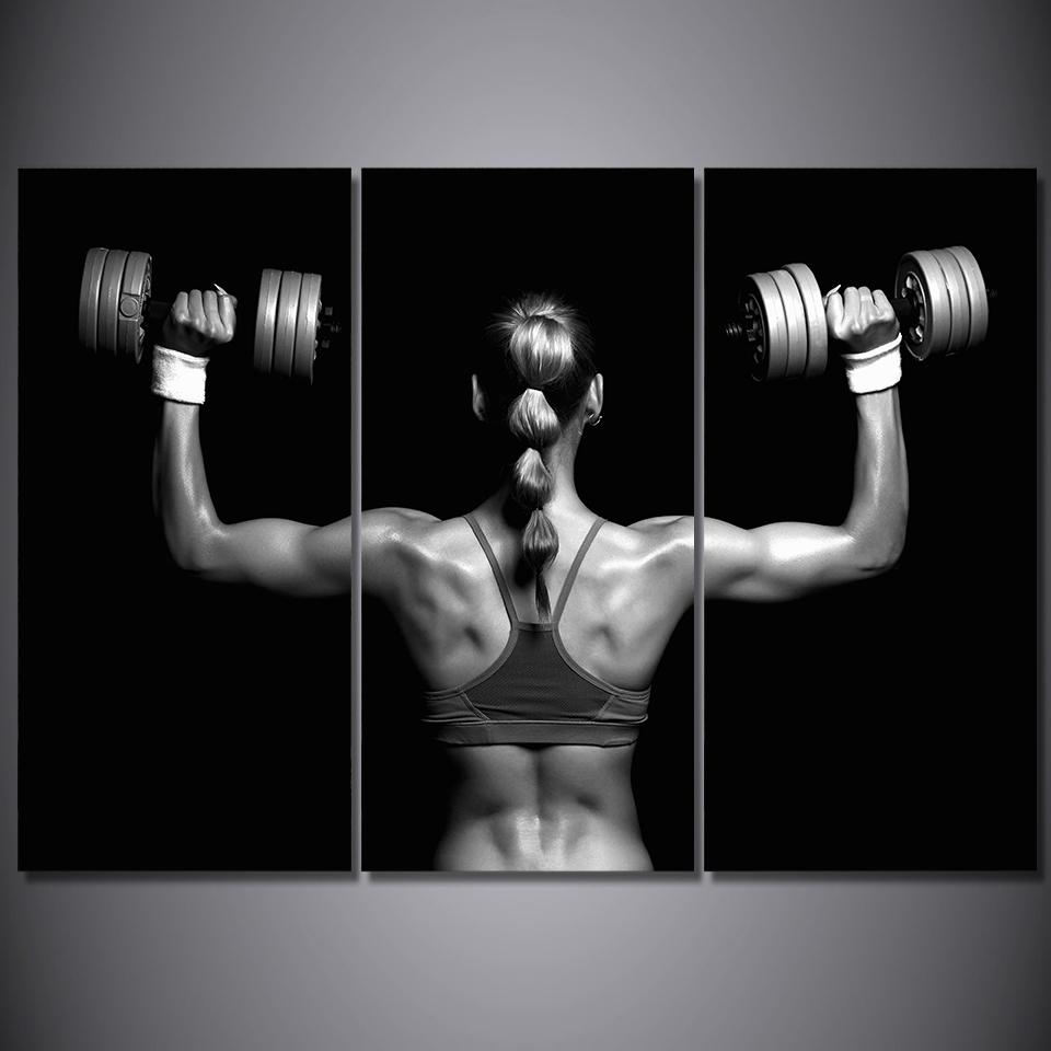 Fitness Motivation - Sexy Dumbbells 2