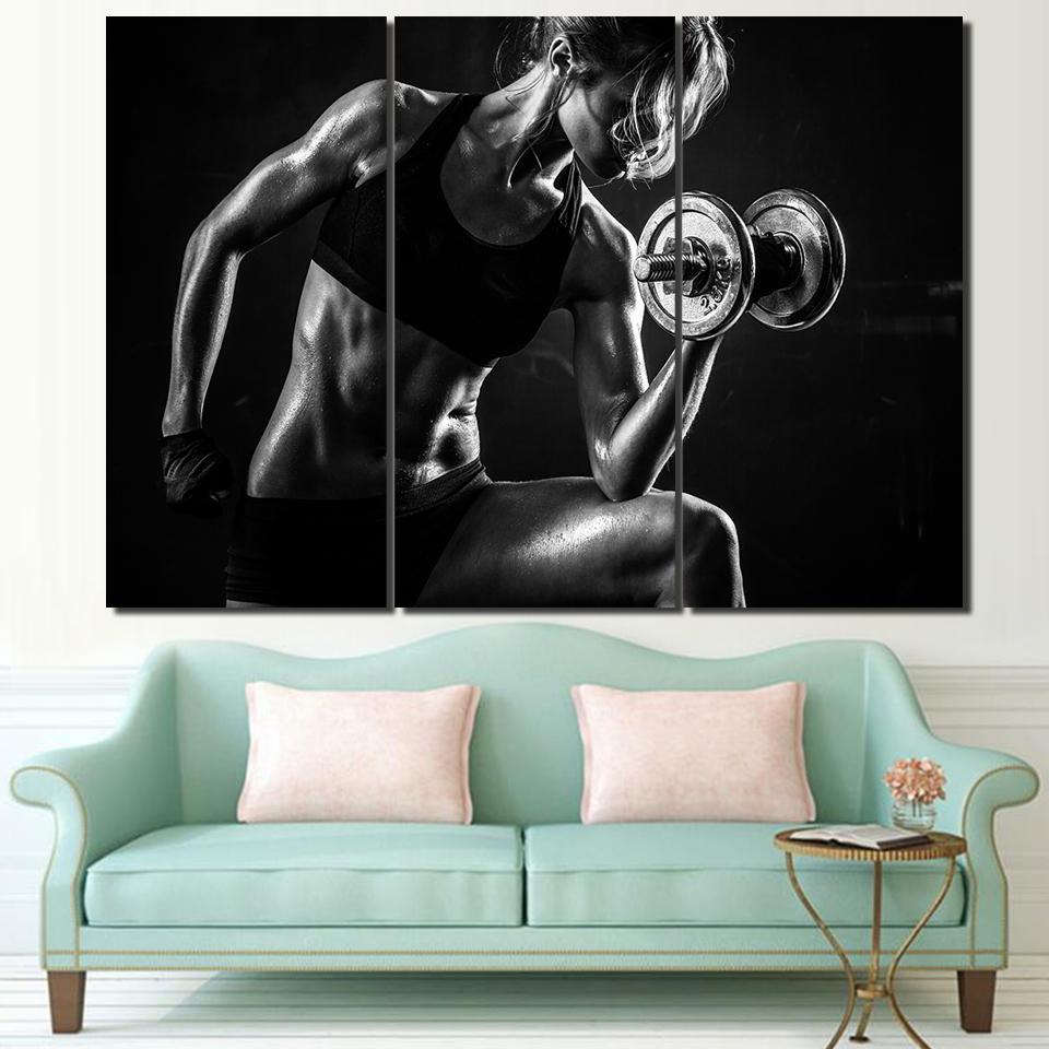 Fitness Motivation - Sexy Dumbbells