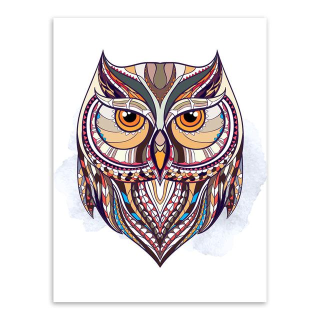 "Mystical Totem Animals" | poster | STIKEO.COM