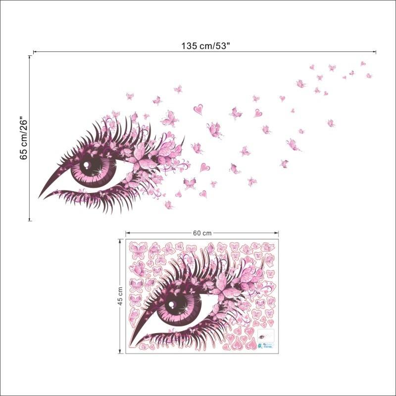 Oeil Papillon | sticker mural | STIKEO.COM