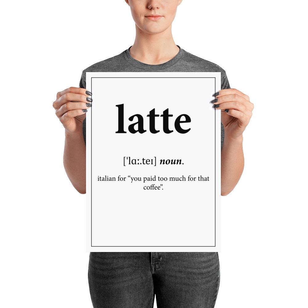 Définition - Latte