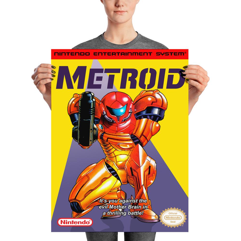 Retrogaming - Metroid - Nes Cover