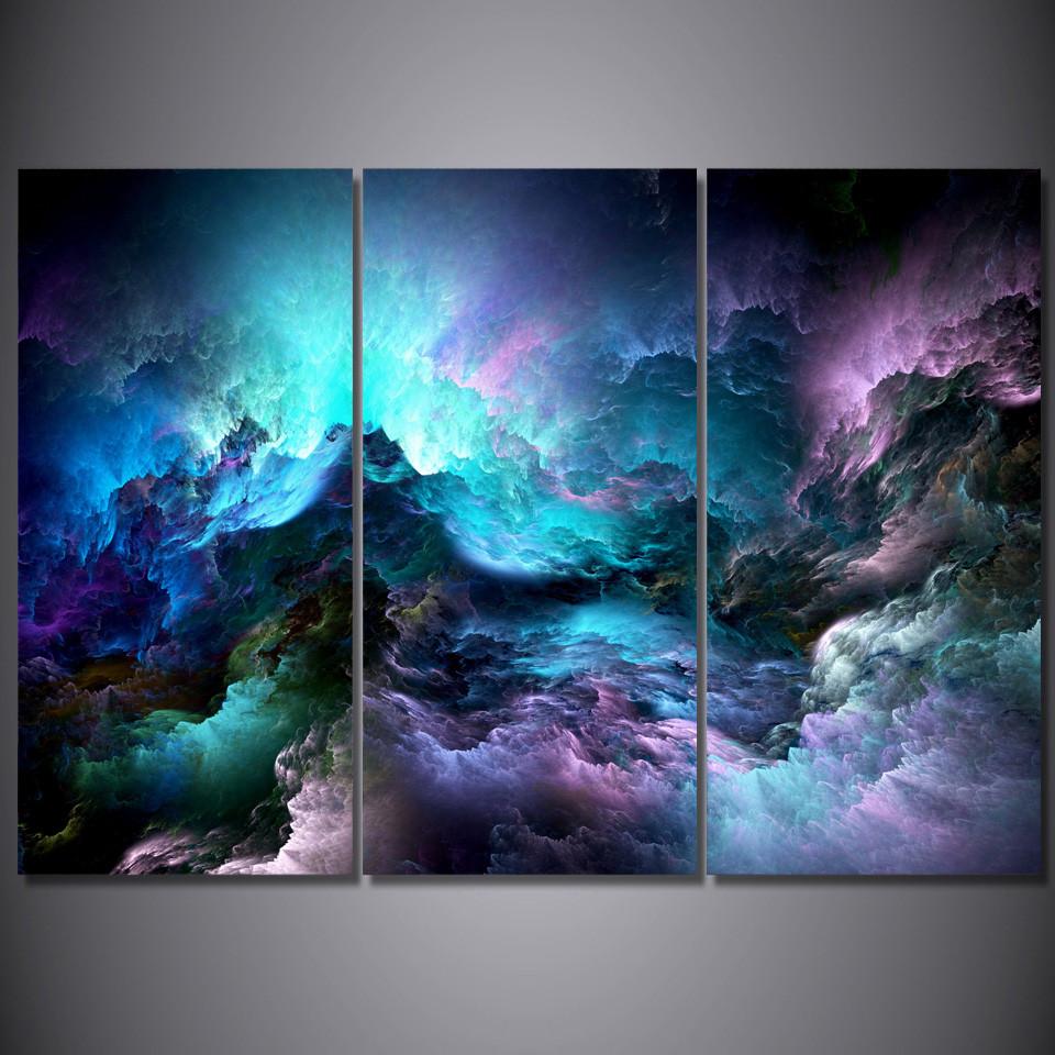 Psychedelic Nebula | tableau | STIKEO.COM