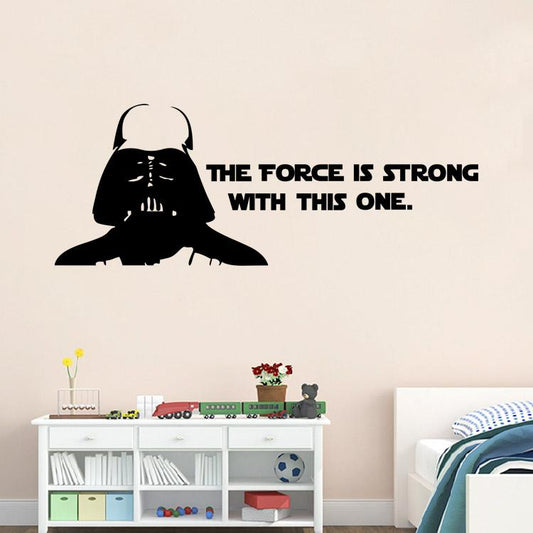 Sticker Mural - Star Wars - The Force Is Strong With This One | sticker mural | STIKEO.COM