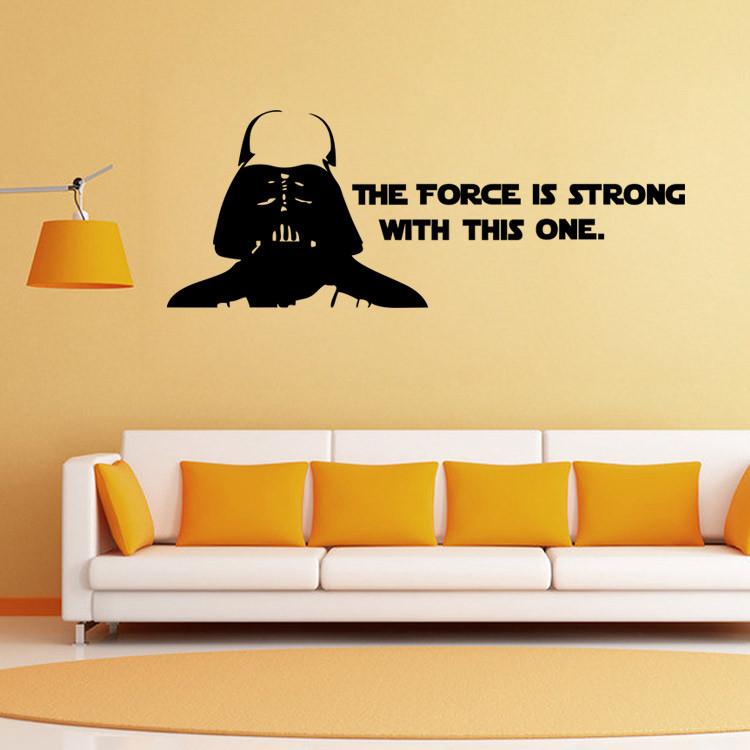 Sticker Mural - Star Wars - The Force Is Strong With This One | sticker mural | STIKEO.COM