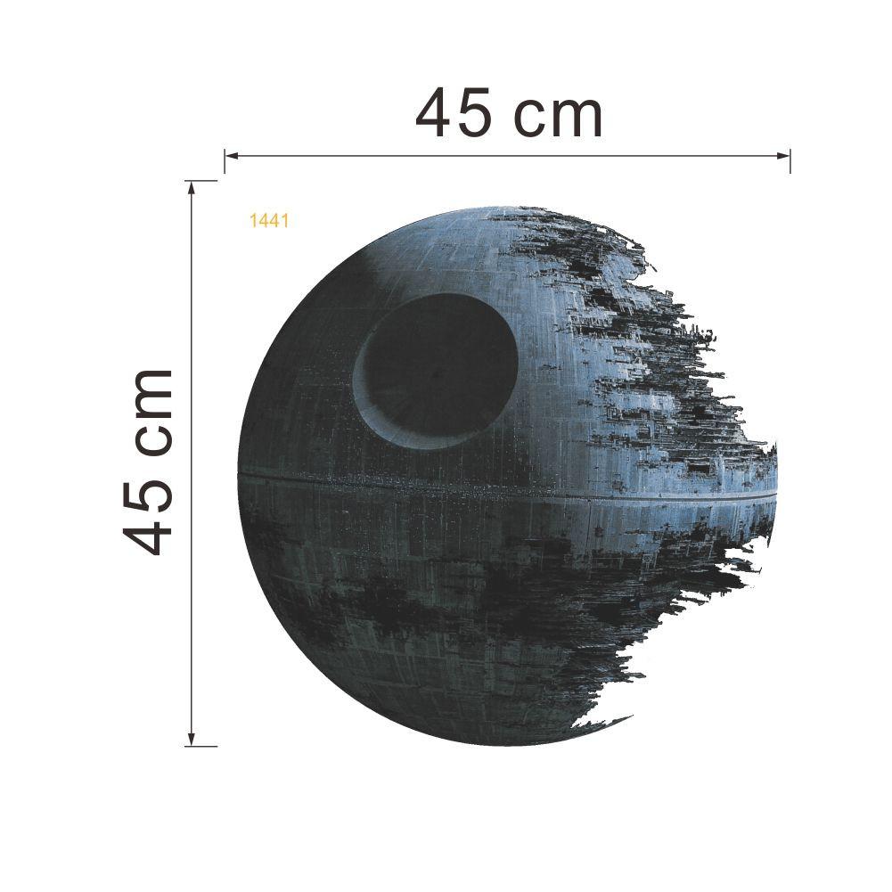 Sticker mural - Star Wars - Etoile de la mort / Death star | sticker mural | STIKEO.COM