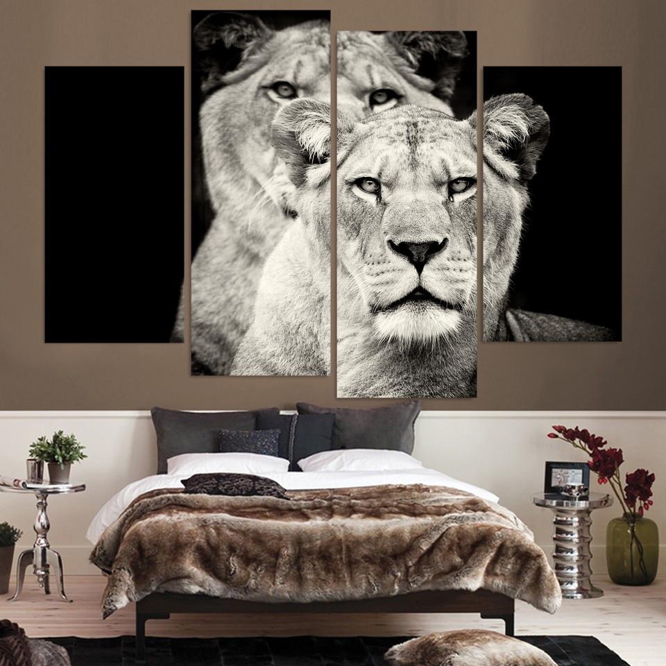 Les Lionnes | tableau | STIKEO.COM