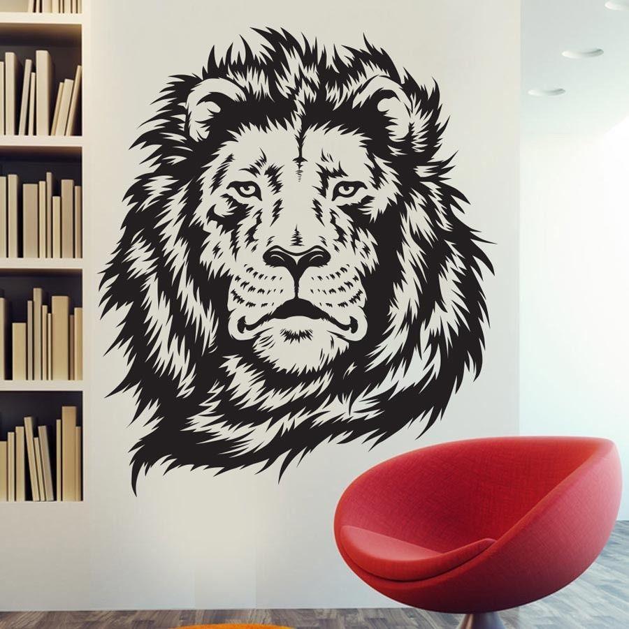 Sticker mural -  Lion King Of The Jungle | sticker mural | STIKEO.COM