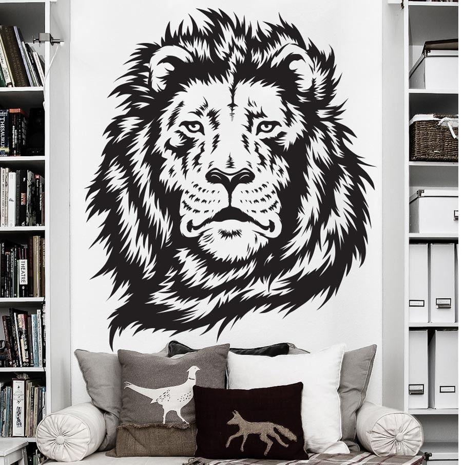 Sticker mural -  Lion King Of The Jungle | sticker mural | STIKEO.COM