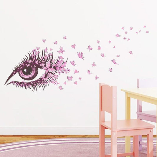 Oeil Papillon | sticker mural | STIKEO.COM