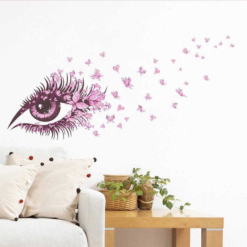 Oeil Papillon | sticker mural | STIKEO.COM