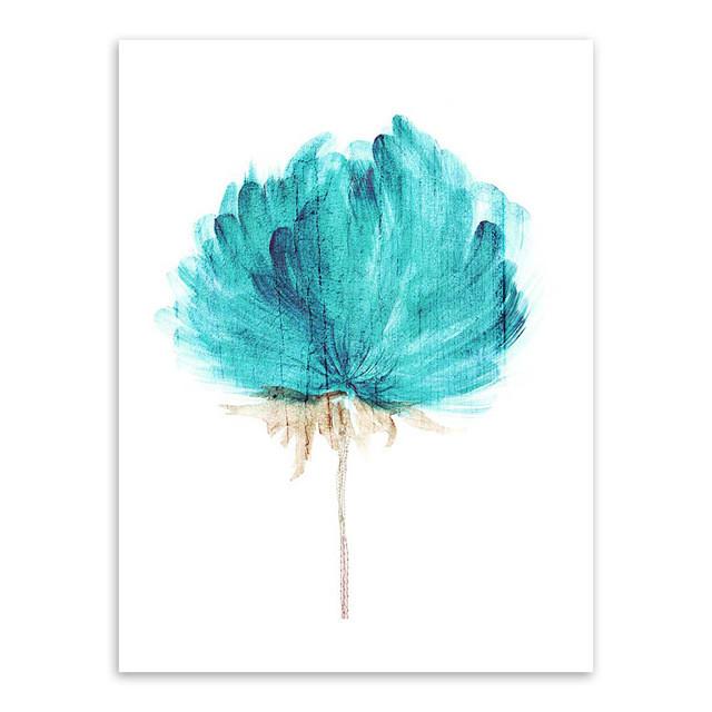 Watercolor Flowers Collection | poster | STIKEO.COM