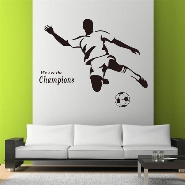 Sticker mural - sport - Football - We are the champions | sticker mural | STIKEO.COM