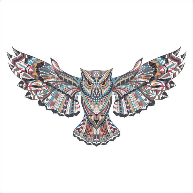 Sticker mural -  Tribal Owl | sticker mural | STIKEO.COM