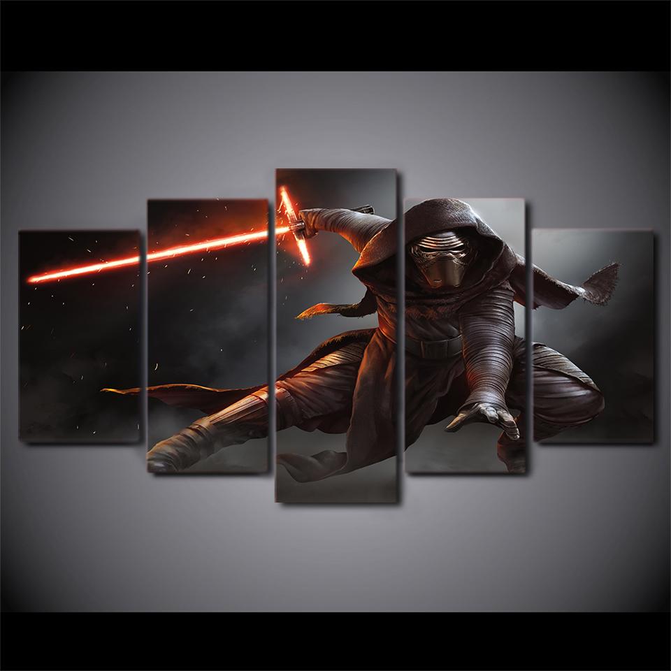 Kylo Ren unleash | tableau | STIKEO.COM