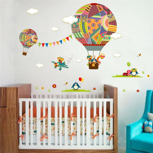 Sticker mural - Les Petites Mongolfières | sticker mural | STIKEO.COM