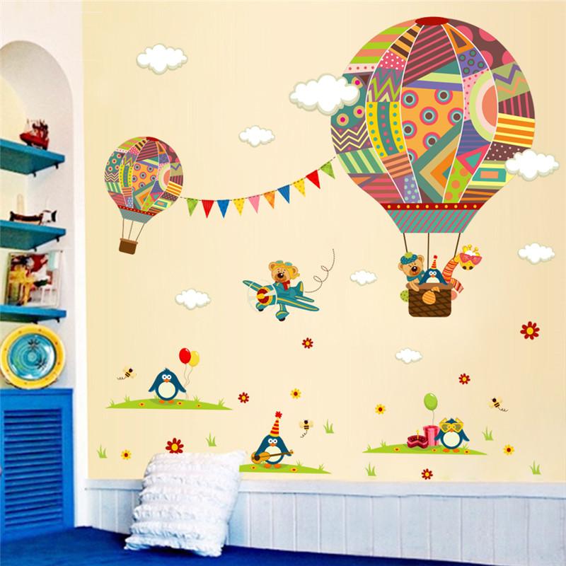 Sticker mural - Les Petites Mongolfières | sticker mural | STIKEO.COM