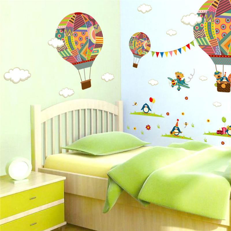 Sticker mural - Les Petites Mongolfières | sticker mural | STIKEO.COM