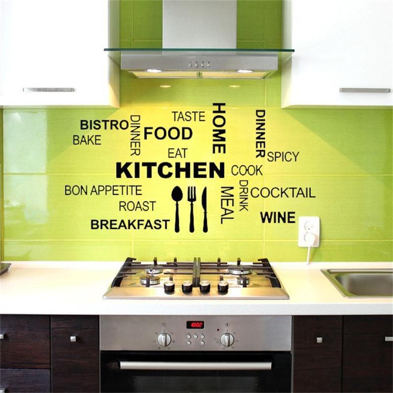 Sticker mural - Kitchen words | sticker mural | STIKEO.COM