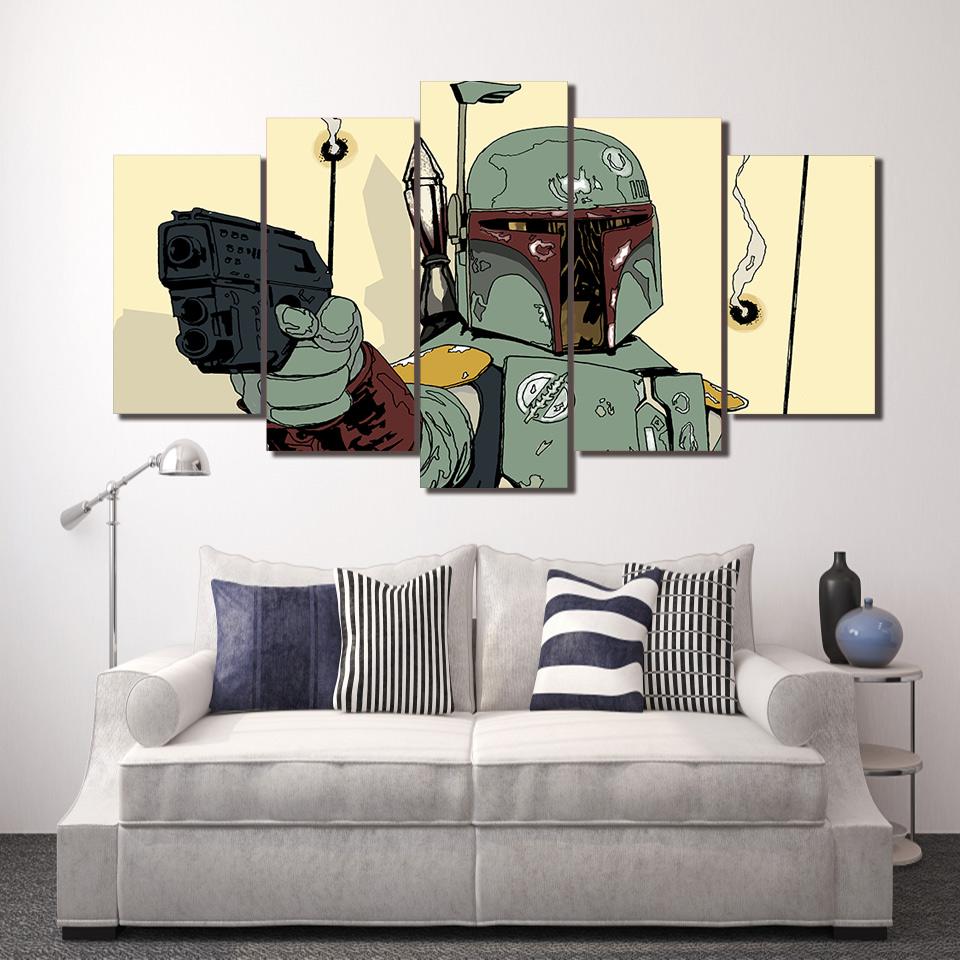 Jango Fett | tableau | STIKEO.COM