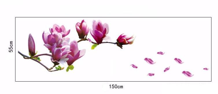 Sticker Mural - Peach  Flower | sticker mural | STIKEO.COM