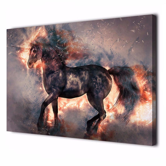 Licorne de Feu | tableau | STIKEO.COM