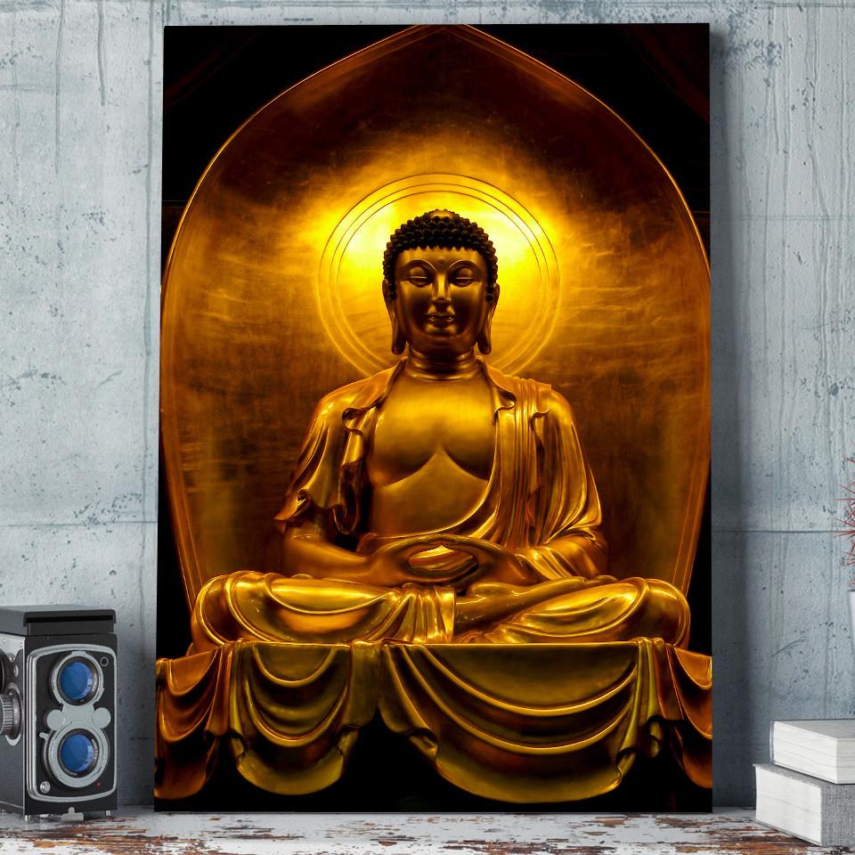 Bouddha Assis | tableau | STIKEO.COM