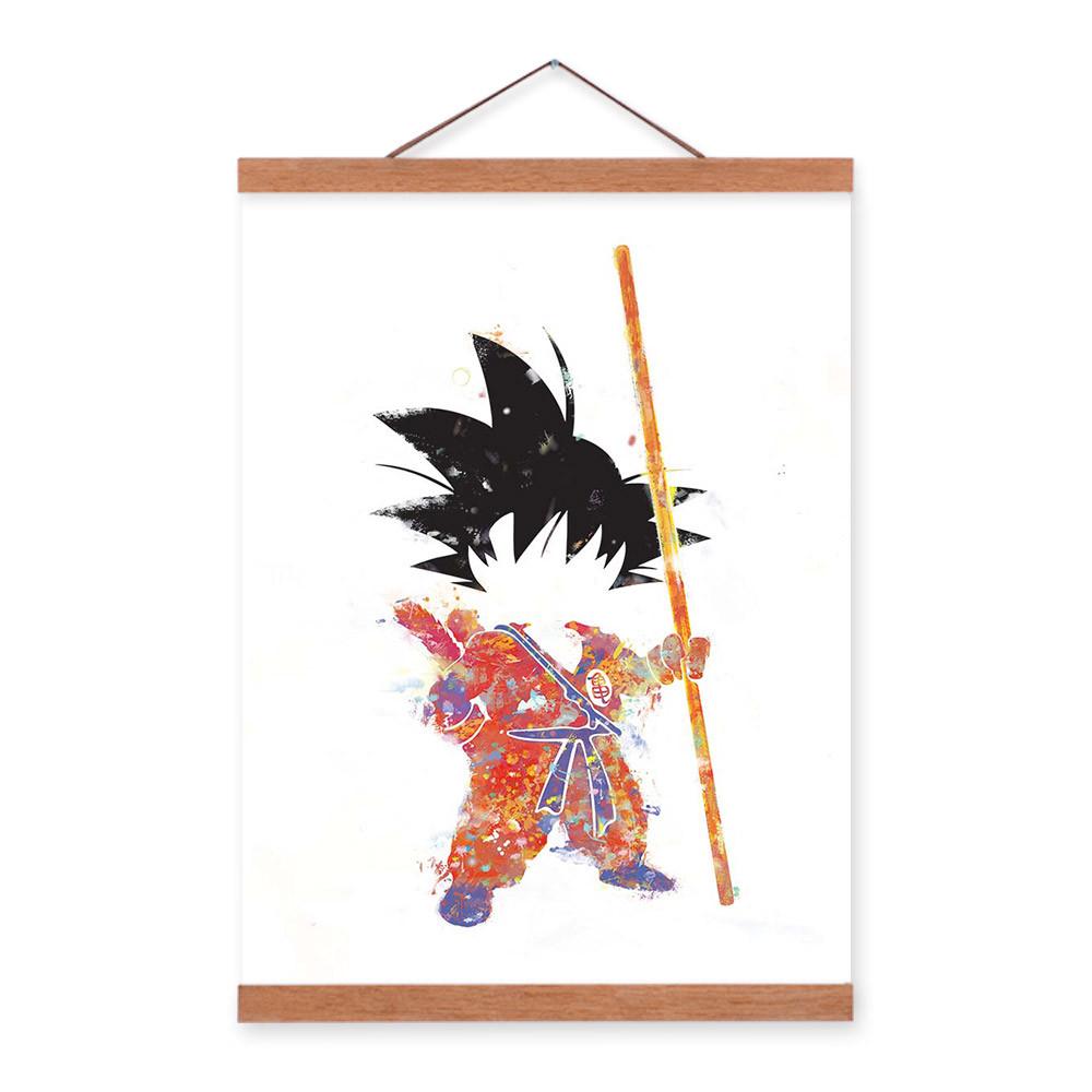 Dragon Ball - Watercolor Sangoku | poster | STIKEO.COM