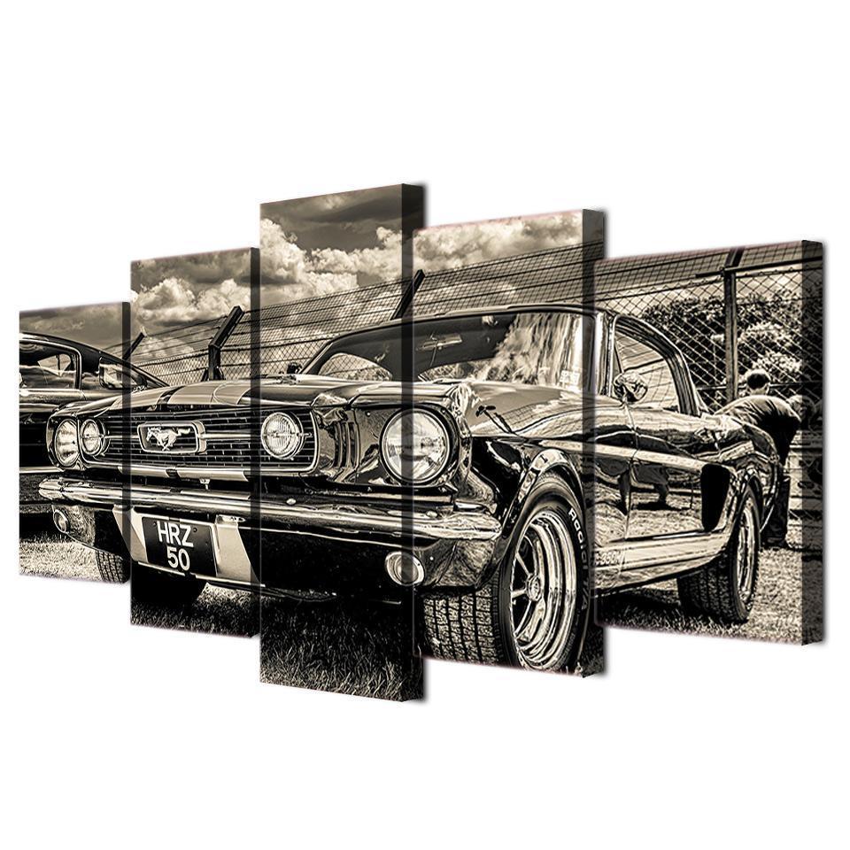 Muscle Car - Ford Mustang 1965 | tableau | STIKEO.COM