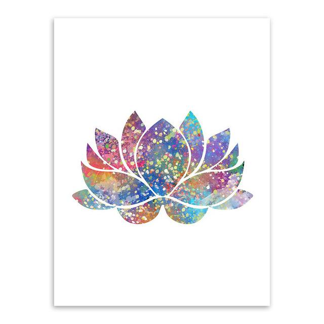 Watercolor Zen Collection | poster | STIKEO.COM