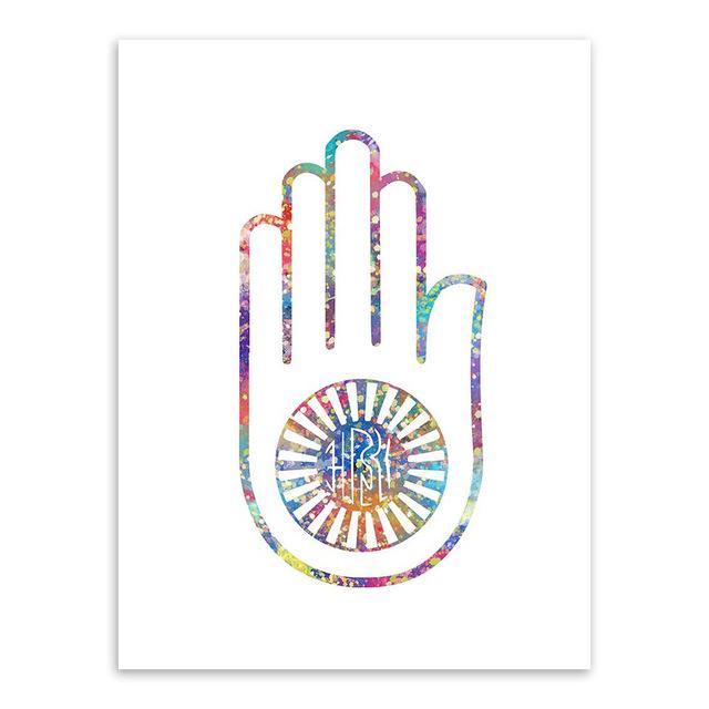 Watercolor Zen Collection | poster | STIKEO.COM