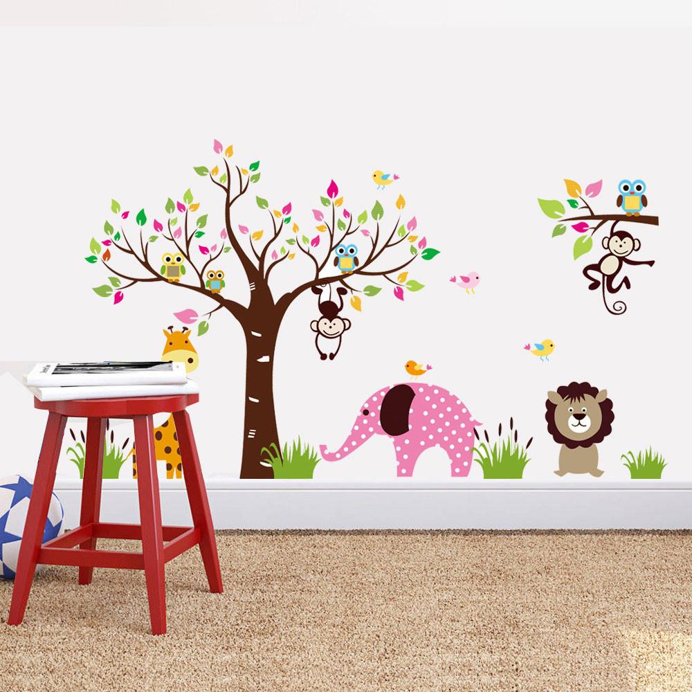 Sticker mural - Animaux de la savane | sticker mural | STIKEO.COM