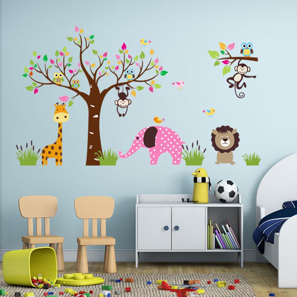 Sticker mural - Animaux de la savane | sticker mural | STIKEO.COM