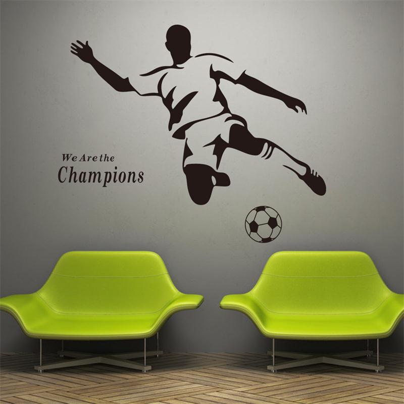 Sticker mural - sport - Football - We are the champions | sticker mural | STIKEO.COM