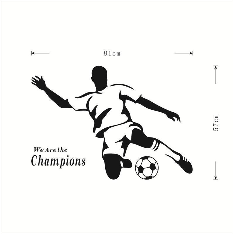 Sticker mural - sport - Football - We are the champions | sticker mural | STIKEO.COM