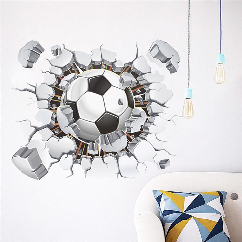 Sticker mural - Sport - Football 3D | sticker mural | STIKEO.COM