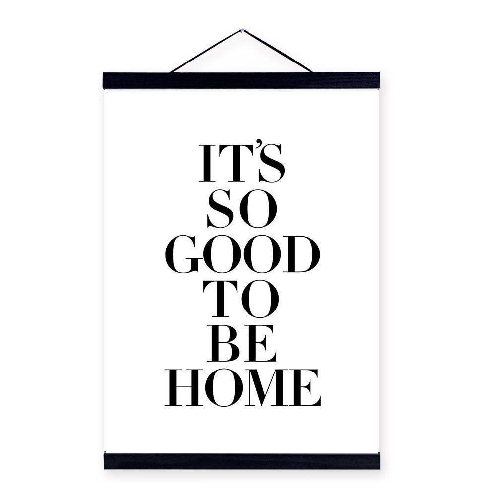 " It's so good to be home " | poster | STIKEO.COM