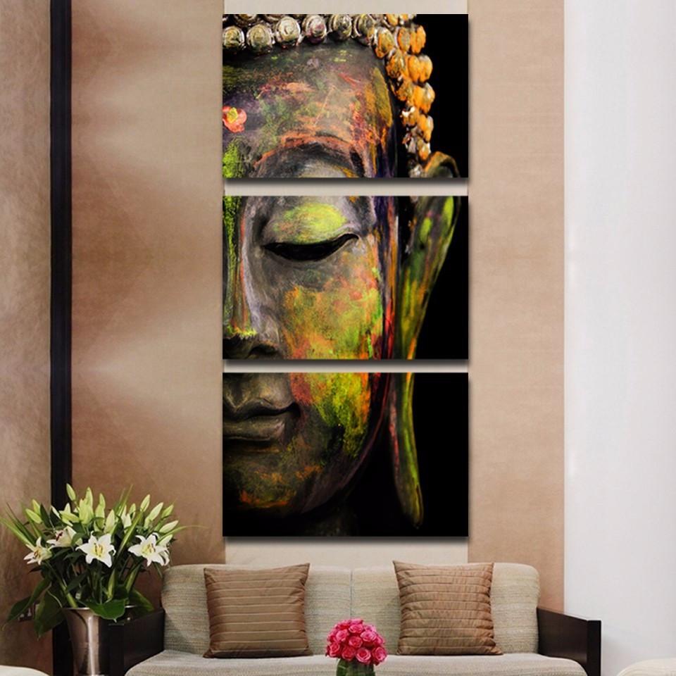 Visage De Bouddha | tableau | STIKEO.COM