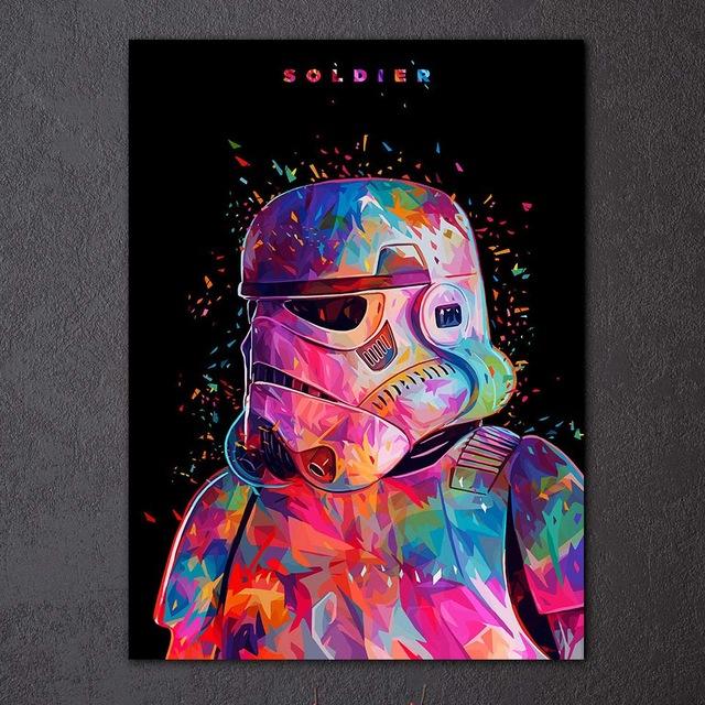 Stormtrooper - PoP Art | tableau & poster | STIKEO.COM