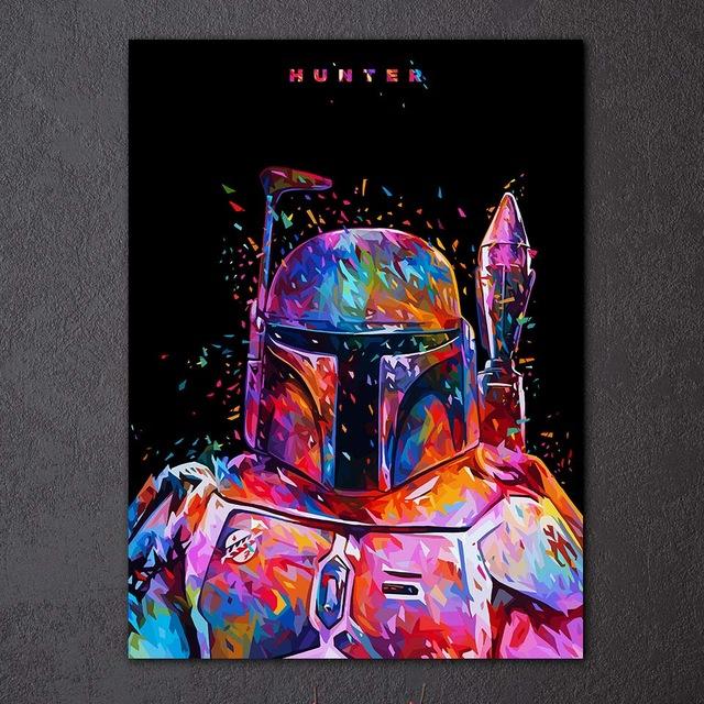 Jango Fett - PoP Art | tableau & poster | STIKEO.COM