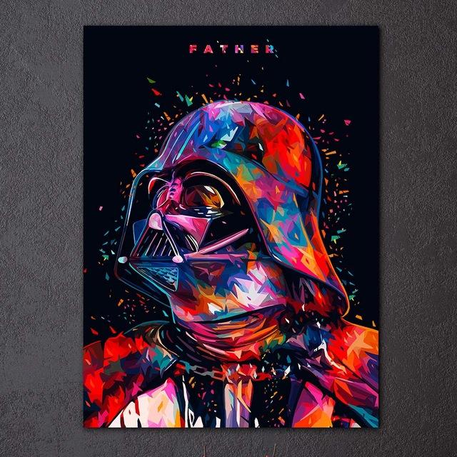 Dark Vador - PoP Art | tableau & poster | STIKEO.COM