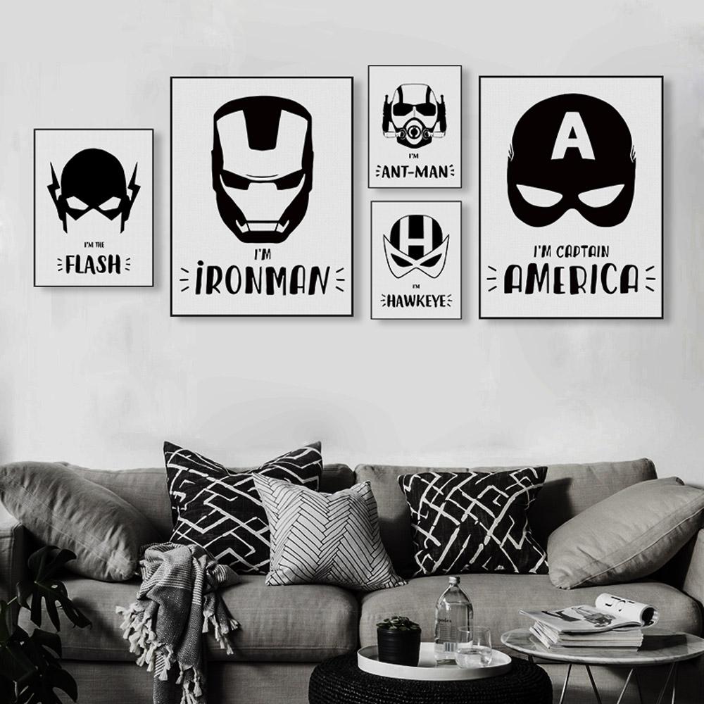 "Super Hero Mask Collection" | poster | STIKEO.COM