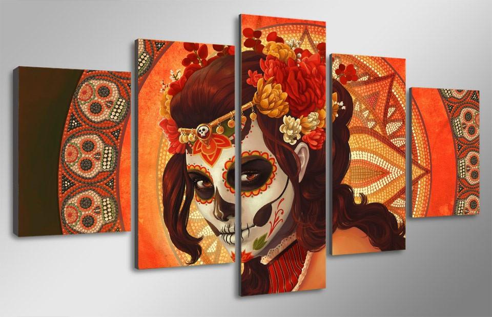 Mexican skull | tableau | STIKEO.COM