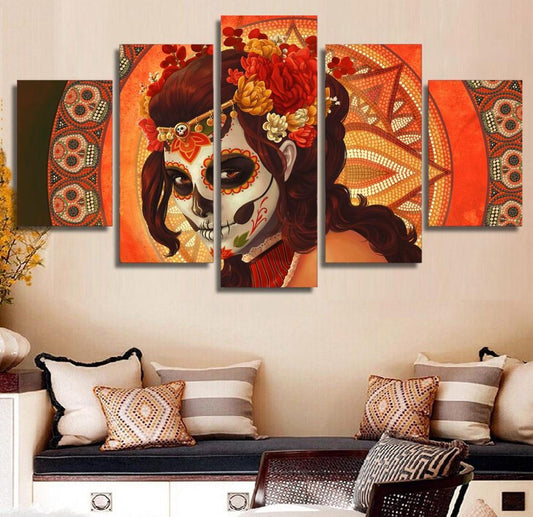 Mexican skull | tableau | STIKEO.COM