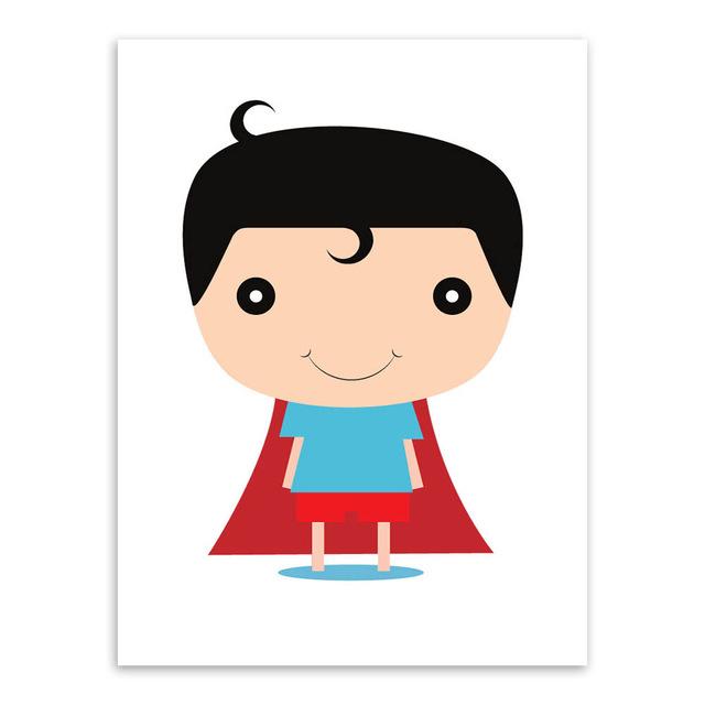 " Little Superhero" | poster | STIKEO.COM