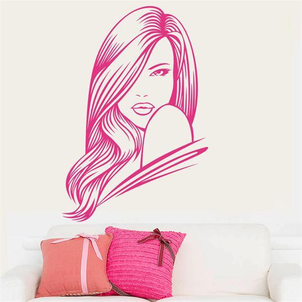 Sticker mural - Charming Girl | sticker mural | STIKEO.COM